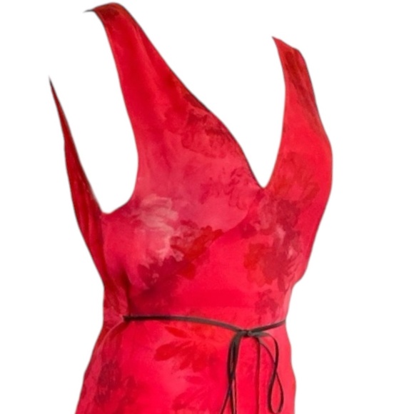 Realisation Par Silk Dress Pink Floral $285 Limited Edition Rose Devon Lee NWOT - Picture 13 of 16